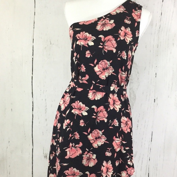 DR2 by Daniel Rainn One Shoulder Floral Dress - Picture 3 of 4